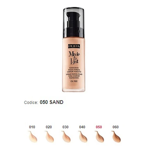 Pupa Made To Last Fondotinta N.050 3 Pupa Made To Last Fondotinta N.050