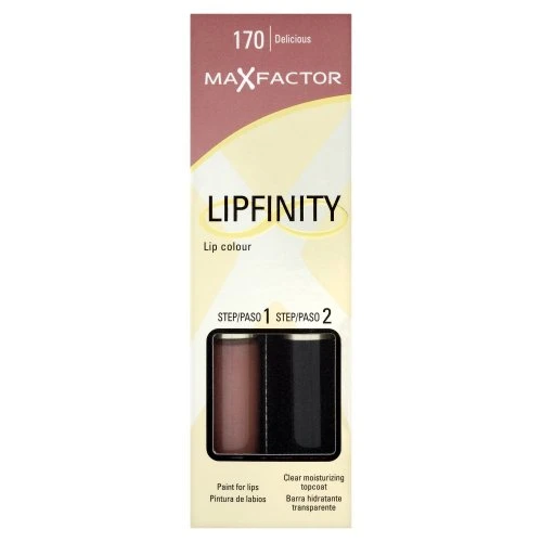 Max Factor Rossetto Lipfinity 170 Delicious 3 Max Factor Rossetto Lipfinity 170 Delicious