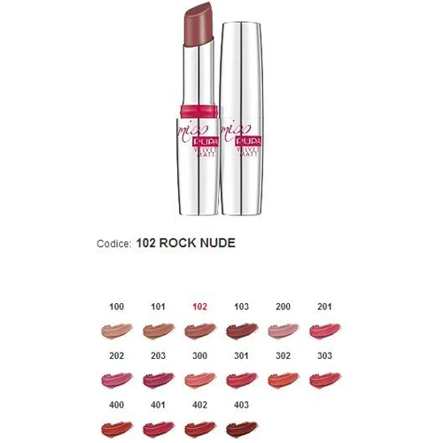 Miss Pupa Velvet Matt N.102 3 Miss Pupa Velvet Matt N.102