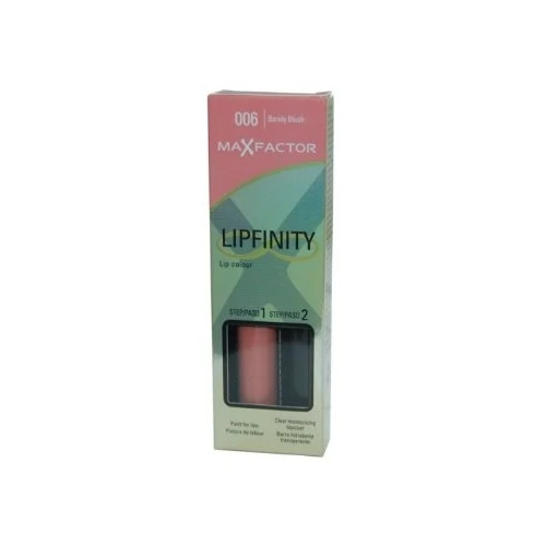 Max Factor Rossetto Lipfinity 06 Barely Blush 3 Max Factor Rossetto Lipfinity 06 Barely Blush