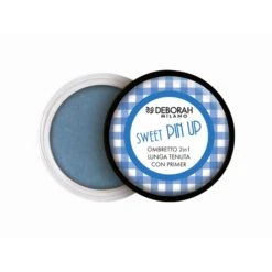 Deborah Ombretto Sweet Pin Up 2 In 1 Con Primer N.02 Blue