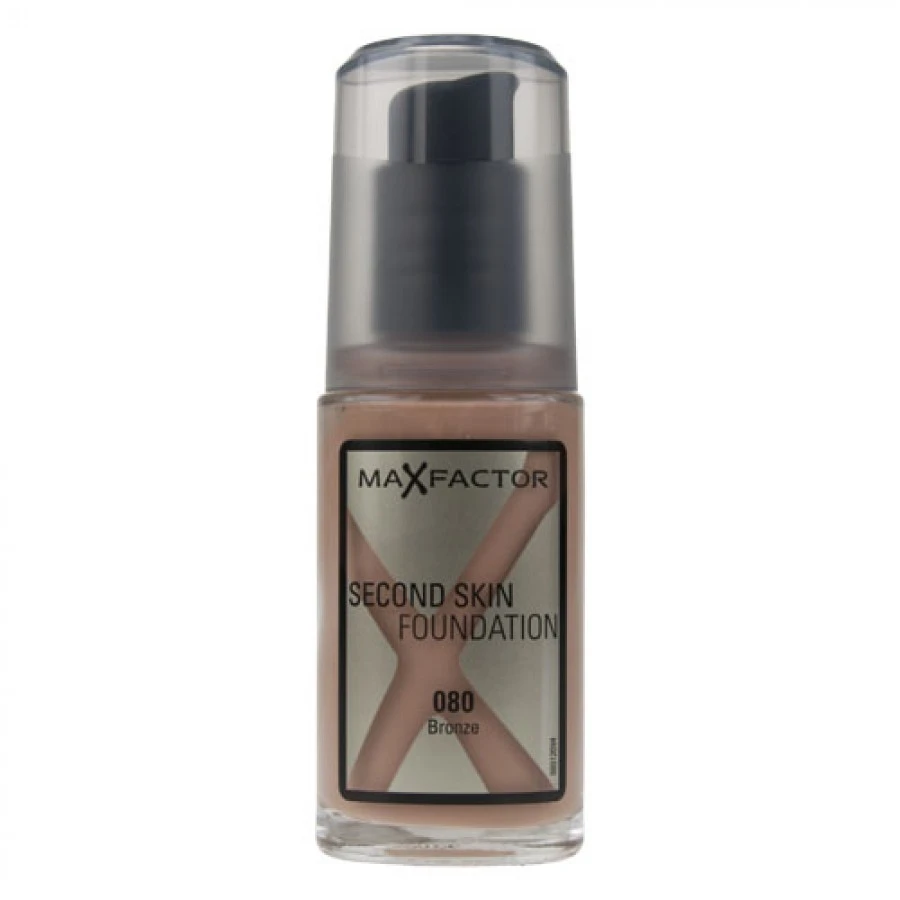 Max Factor Fondotinta Second Skin 80 Bronze 3 Max Factor Fondotinta Second Skin 80 Bronze