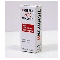 Antimicotico Unghiasil Sos Micosi In Flacone Di Vetro 5 Ml Con Pennello Applicatore + Astuccio