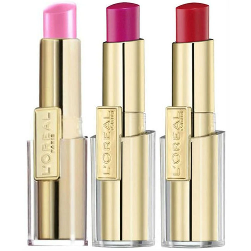 L'Oreal Rouge Caresse Confezione Regalo 3 X Rossetti - 01 Pink Fashionista + 06 Aphrodite Scarlet + 202 Impulsive Fuchsia 3 L'Oreal Rouge Caresse Confezione Regalo 3 X Rossetti - 01 Pink Fashionista + 06 Aphrodite Scarlet + 202 Impulsive Fuchsia