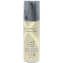 Max Factor Ageless Elixir 2 In 1 Foundation + Serum 30ml Beige 55