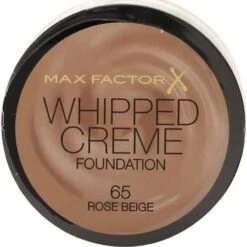 Max Factor Whipped Creme Foundation 18ml Rose Beige 65