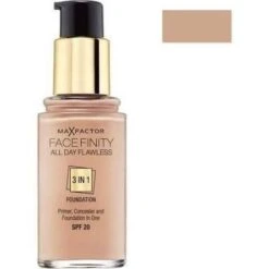 Max Factor Facefinity All Day Flawless 3 In 1 Fondotinta 30ml - SPF20 Golden 75