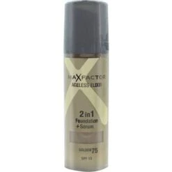 Max Factor Ageless Elixir 2 In 1 Foundation + Serum 30ml Golden 75