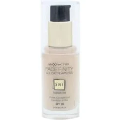 Max Factor Facefinity All Day Flawless 3 In 1 Foundation 30ml SPF20 Crystal Beige 33