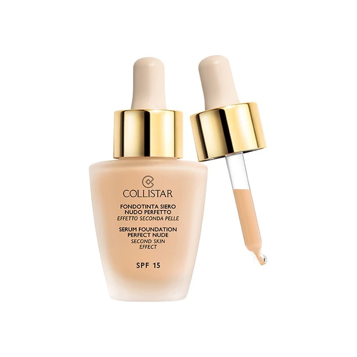 Collistar Fondotinta Siero Nudo Perfetto 2 Beige 3 Collistar Fondotinta Siero Nudo Perfetto 2 Beige
