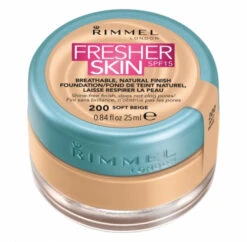 Rimmel Fresher Skin Spf 15 Fondotinta 200 Soft Beige