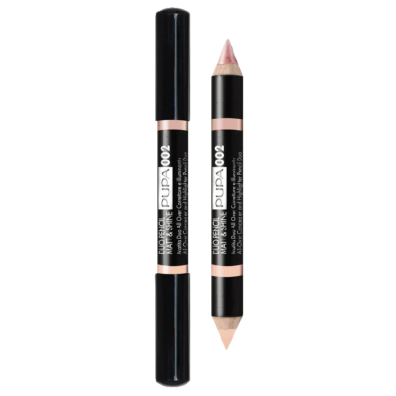 Pupa - Duo Pencil Matt & Shine - Matita Sopracciglia 002 Matt&shine Rose 3 Pupa - Duo Pencil Matt & Shine - Matita Sopracciglia 002 Matt&shine Rose