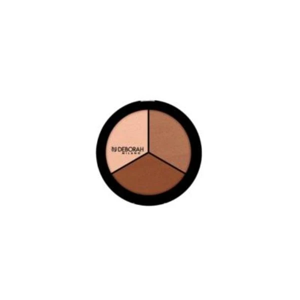 Deborah Trio Contouring Palette 01 Pelli Chiare/rosate 3 Deborah Trio Contouring Palette 01 Pelli Chiare/rosate