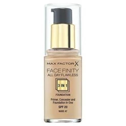 Max Factor Facefinity All Day Flawless 3 In 1 Fondotinta SPF20 30 Ml 47 Nude