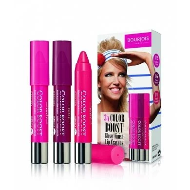 Bourjois Color Boost Confezione Regalo 3 X Lip Crayon 3 Bourjois Color Boost Confezione Regalo 3 X Lip Crayon