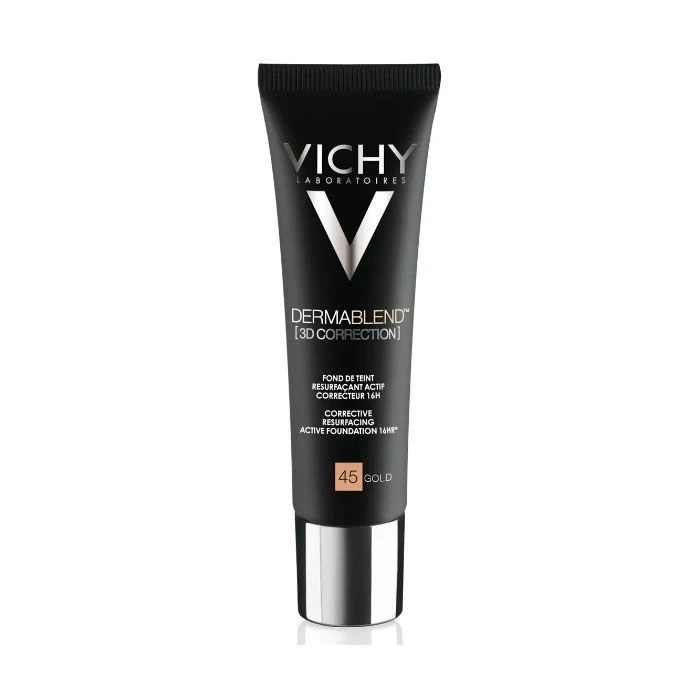 Vichy Dermablend 3D Correction Fondotinta Correttore Colore 45 Gold 3 Vichy Dermablend 3D Correction Fondotinta Correttore Colore 45 Gold