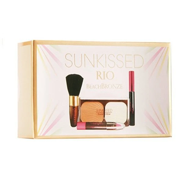 Sunkissed Rio Beach Bronze Gift Set 3.3 G Matita Labbra + 6.5 Ml Mascara + 10 G Sculpt & Glow Palette (Bronzer & Highlighter) 3 Sunkissed Rio Beach Bronze Gift Set 3.3 G Matita Labbra + 6.5 Ml Mascara + 10 G Sculpt & Glow Palette (Bronzer & Highlighter)