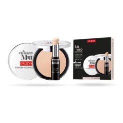 PUPA Fondotinta EXTREME MAT 020 + CORRETTORE 001 KIT VISO PERFETTO