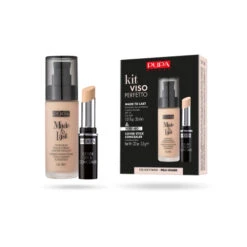 PUPA Fondotinta MADE TO LAST 030 + CORRETTORE 002 Kit Viso Perfetto