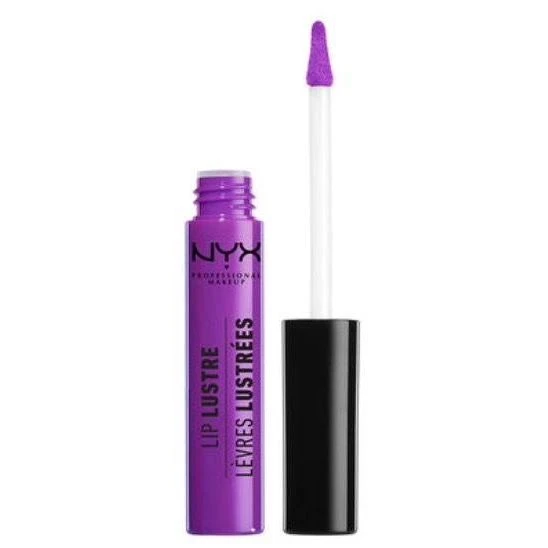 NYX Lip Lustre Glossy Violet Glass Gloss 8 Ml 3 NYX Lip Lustre Glossy Violet Glass Gloss 8 Ml