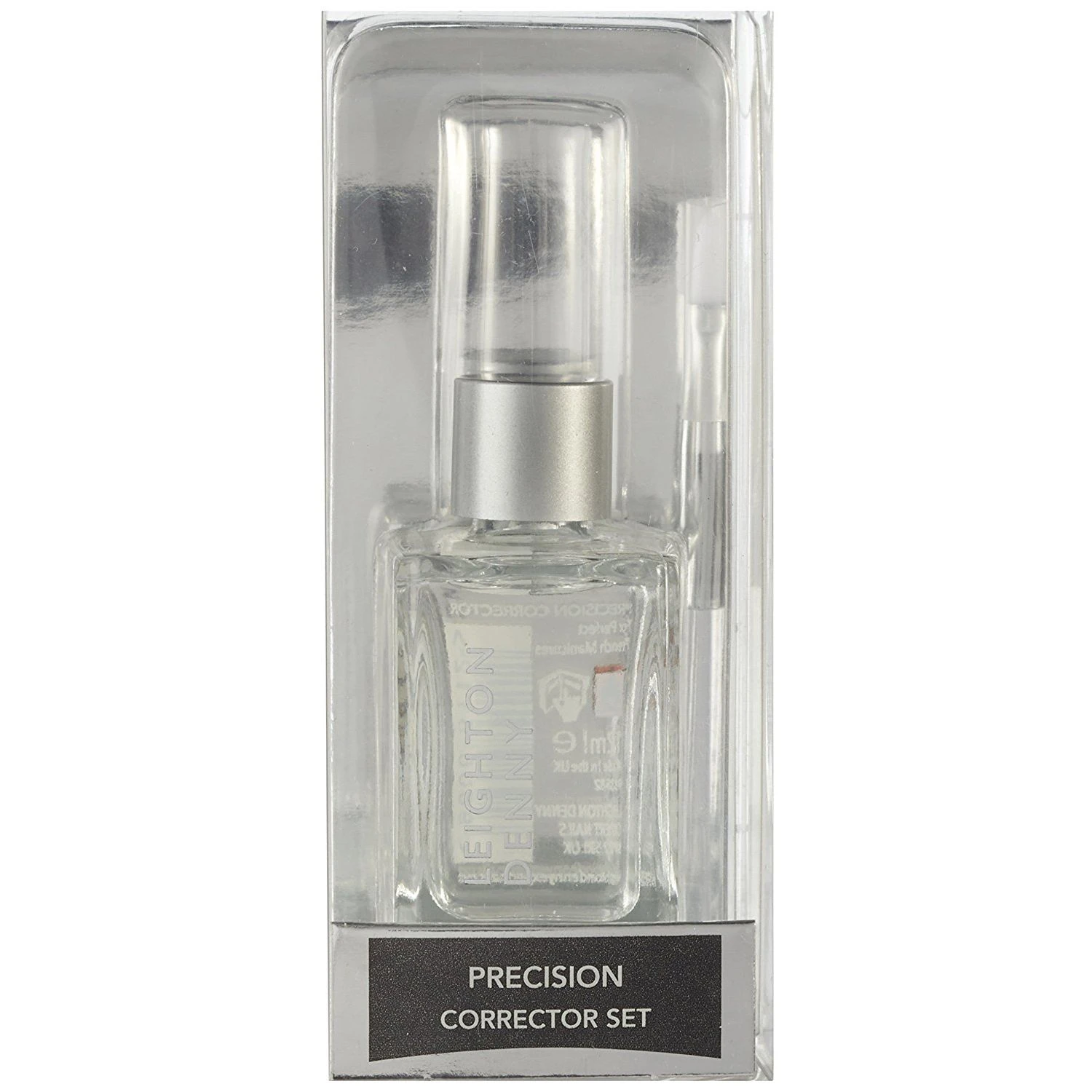 Leighton Denny Confezione Regalo 12ml Precision Correttore Fluido Smalto Unghie + Pennello 3 Leighton Denny Confezione Regalo 12ml Precision Correttore Fluido Smalto Unghie + Pennello