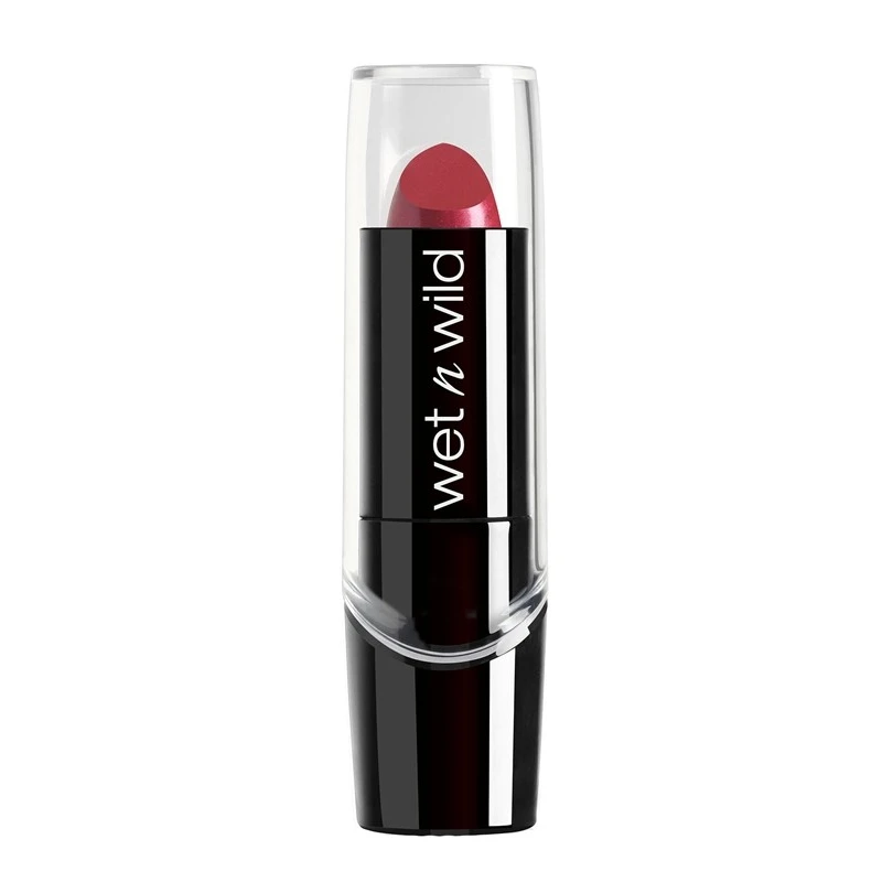 Wet N Wild Silk Finish Lipstick 538A Just Garnet Rossetto Stick 3 Wet N Wild Silk Finish Lipstick 538A Just Garnet Rossetto Stick