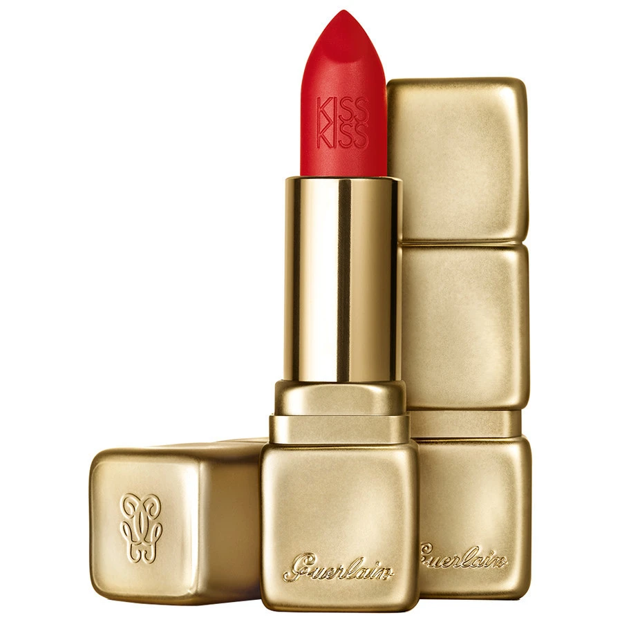 Guerlain Kisskiss Matte Rossetto M347 Zesty Orange 3 Guerlain Kisskiss Matte Rossetto M347 Zesty Orange
