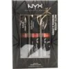 NYX Matte Rossetto Gift Set 06 1 X Maison + 1 X Eurotrash + 1 X Bare With Me -Collistars Negozio 335925