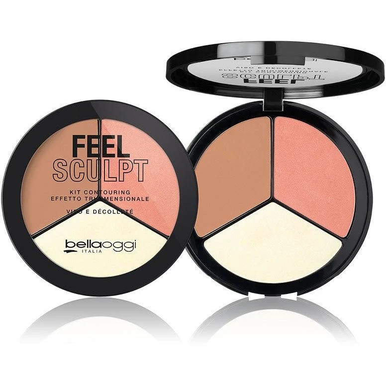 BELLAOGGI FEEL SCULPT COUNTOURING VISO COLORE 001 DELICATE PEACH EUROSTYLE 3 BELLAOGGI FEEL SCULPT COUNTOURING VISO COLORE 001 DELICATE PEACH EUROSTYLE