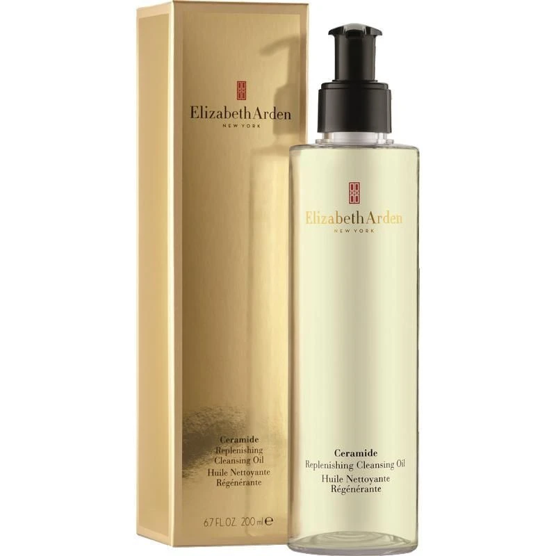 Elizabeth Arden Ceramide Replenishing Cleansing Oil Olio Detergente Viso 200 Ml 3 Elizabeth Arden Ceramide Replenishing Cleansing Oil Olio Detergente Viso 200 Ml