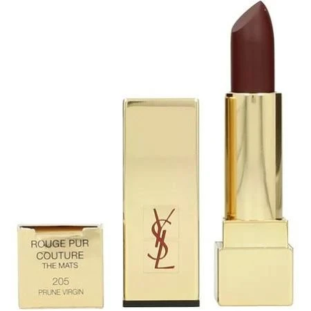 Yves Saint Laurent Rouge Pur Couture The Mats 205 Prune Virgin Rossetto 3 Yves Saint Laurent Rouge Pur Couture The Mats 205 Prune Virgin Rossetto