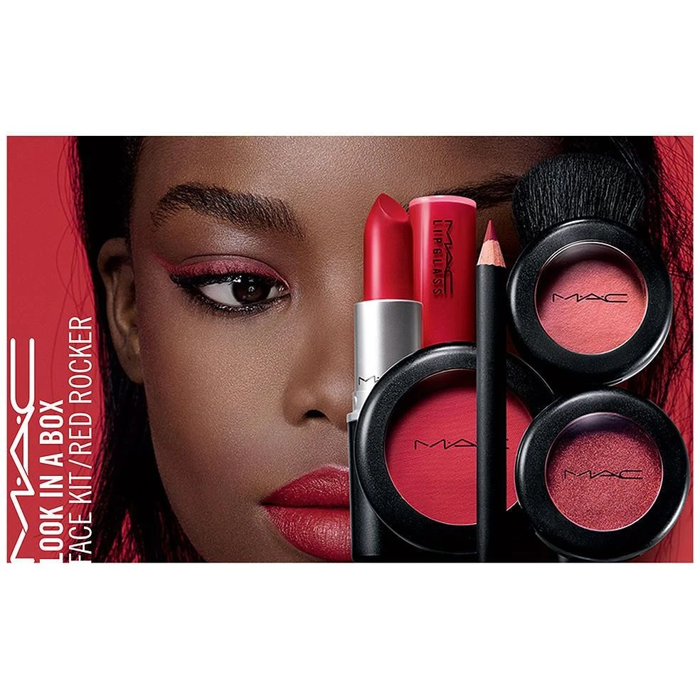 Mac Look In A Box Red Rocker Set Regalo 7 Pezzi 3 Mac Look In A Box Red Rocker Set Regalo 7 Pezzi