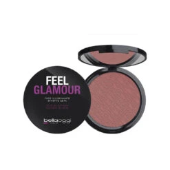 BELLA OGGI FEEL GLAMOUR FARD ILLUMINANTE BLUSH MAT 04 Rose