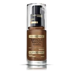 Max Factor Miracle Match Blur & Nourish N. 100 Sun Tan Fondotinta Liquido