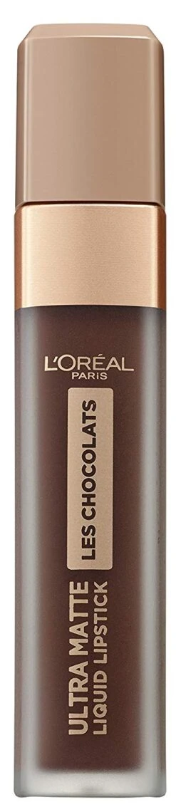 L'OREAL ROSSETTO LES CHOCOLATS 856 70%YUM LIQUID LIPSTICK LABBRA ULTRA OPACO