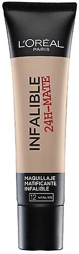 L'OREAL FONDOTINTA Make-up Trucco INFAILLIBLE 24H-MAT 12 ROSA NATURALE