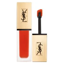 YVES SAINT LAURENT LABBRA Tatouage Couture Rossetto MAT 02 CRAZY TANGERINE