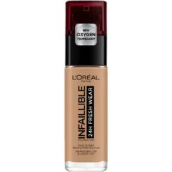 L'Oreal Paris Infaillible Infaillible 24H Fresh Wear Foundation FONDOTINTA 300 Amber 30ml