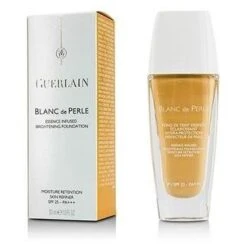 Guerlain Blanc De Perle Essence Infused Ambre Fondotinta Liquido SPF25