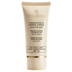 Collistar Fondotinta Crema-Cipria Effetto Mat Spf 10 N.6 Cuoio